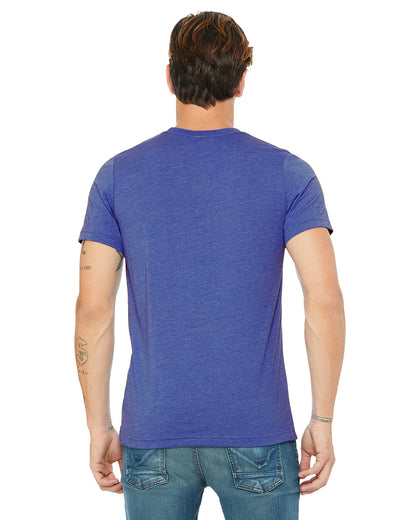 Unisex Heather CVC T-Shirt - Heather True Royal