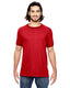 Anvil 988AN - Unisex Lightweight Ringer T-Shirt - Heather Red / Red