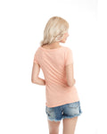 Women's Triblend Scoop - Vintage Light Orange