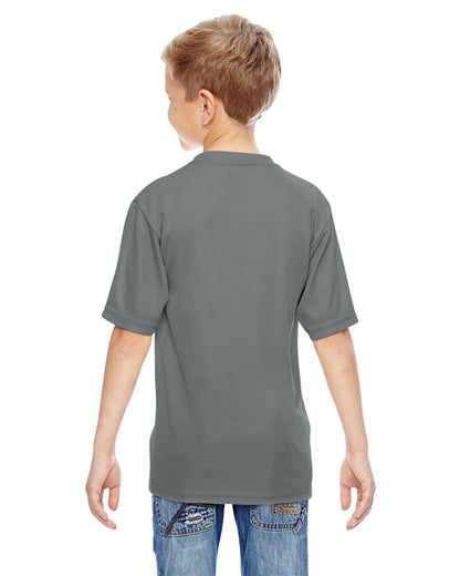 Youth Wicking T-Shirt - Graphite
