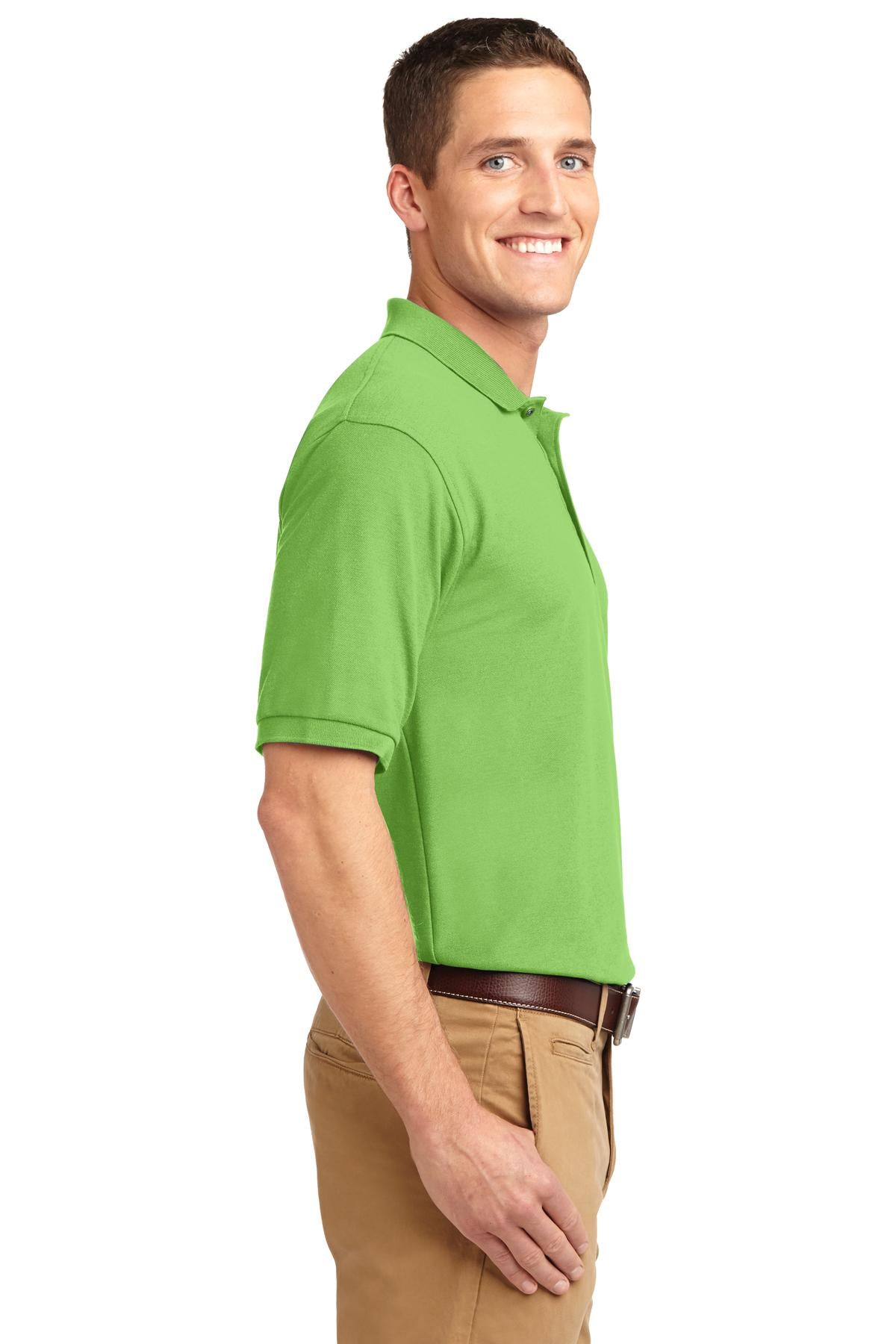 Unisex Silk Touch Polo - Lime