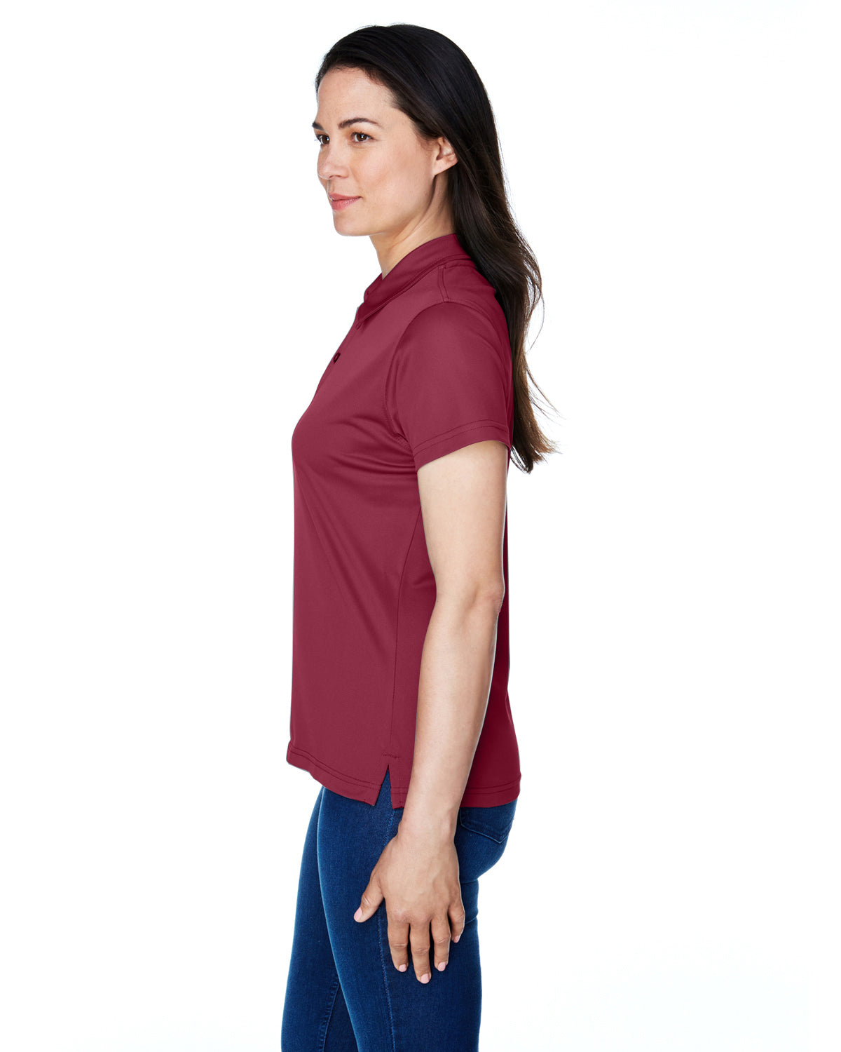Women's Command Snag Protection Polo - Sport Maroon