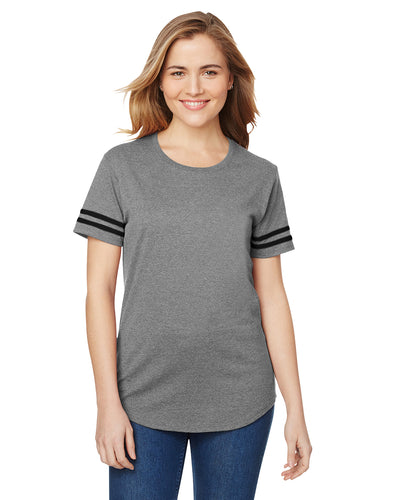 Heavy Cotton™ Women's Victory T-Shirt - Graph Heather / Black