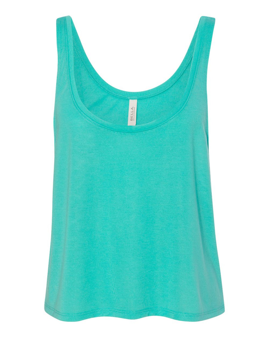 Women's Flowy Boxy Tank - Teal