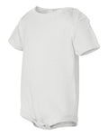 Infant Baby Rib Creeper - White