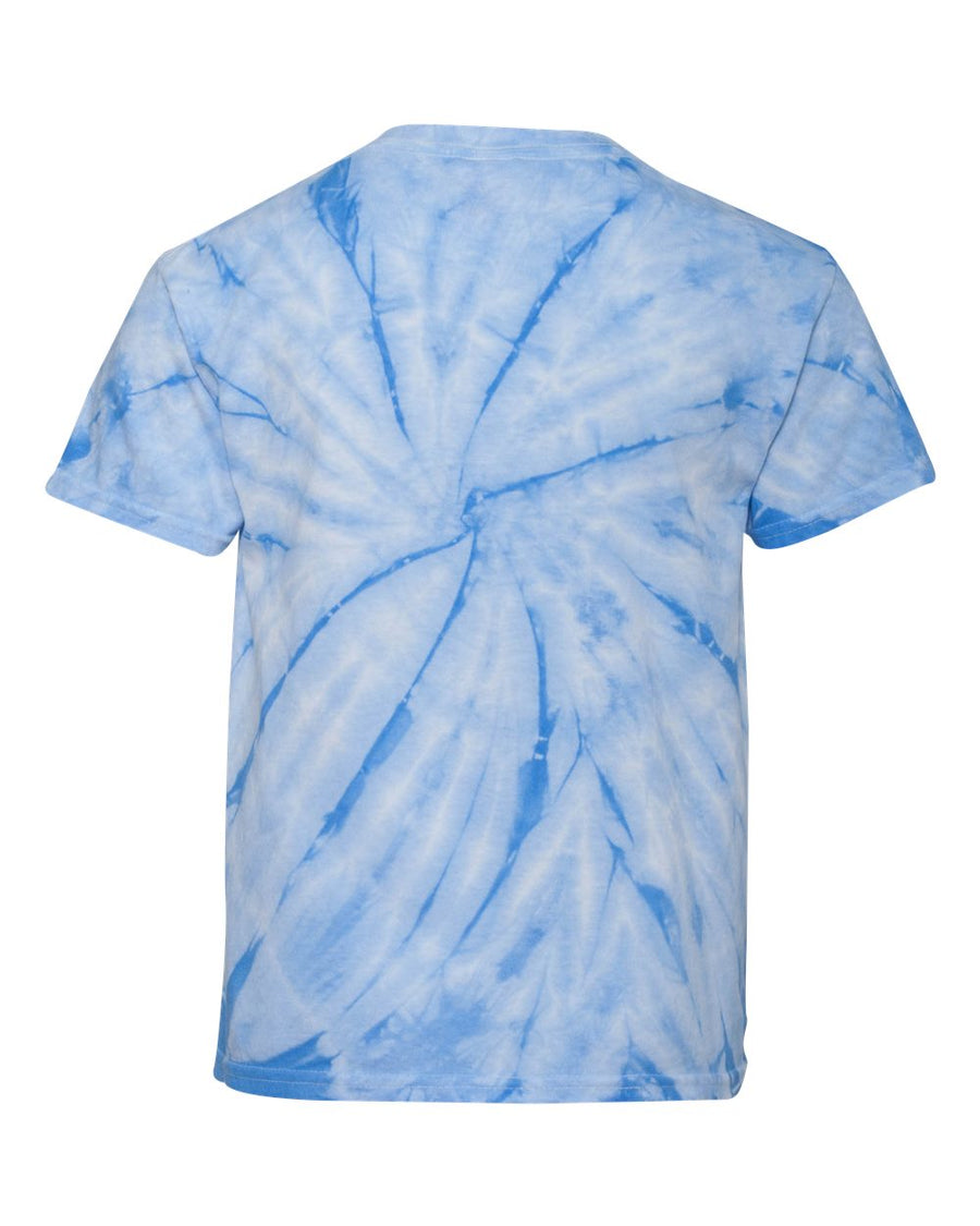 Youth Cyclone Vat-Dyed Pinwheel Short Sleeve T-Shirt - Columbia