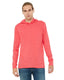 Bella + Canvas 3512 - Unisex Jersey Long-Sleeve Hoodie - Heather Red