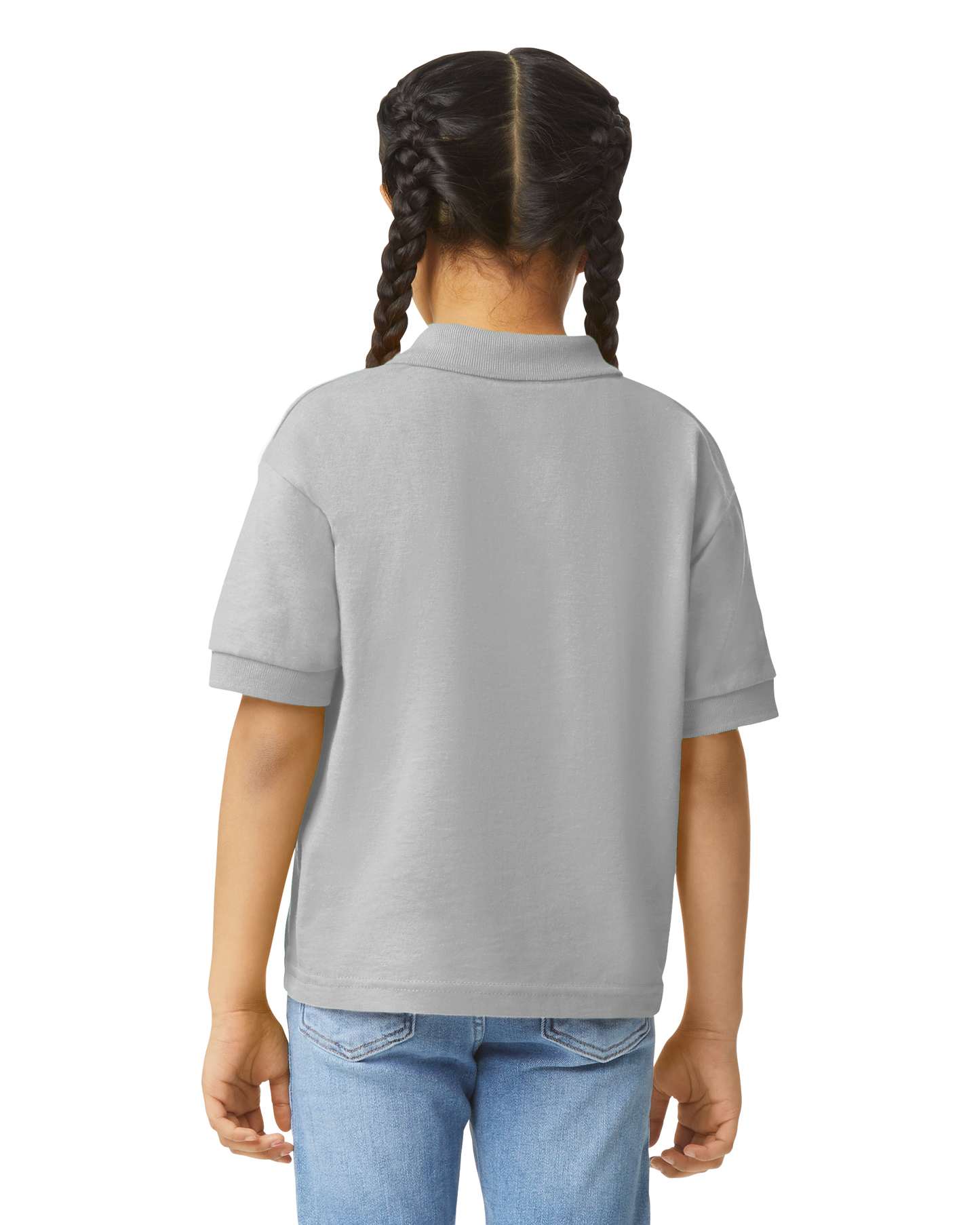 Youth 50/50 Jersey Polo - Sport Gray