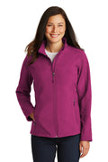 Women's Core Soft Shell Jacket - Very Berry