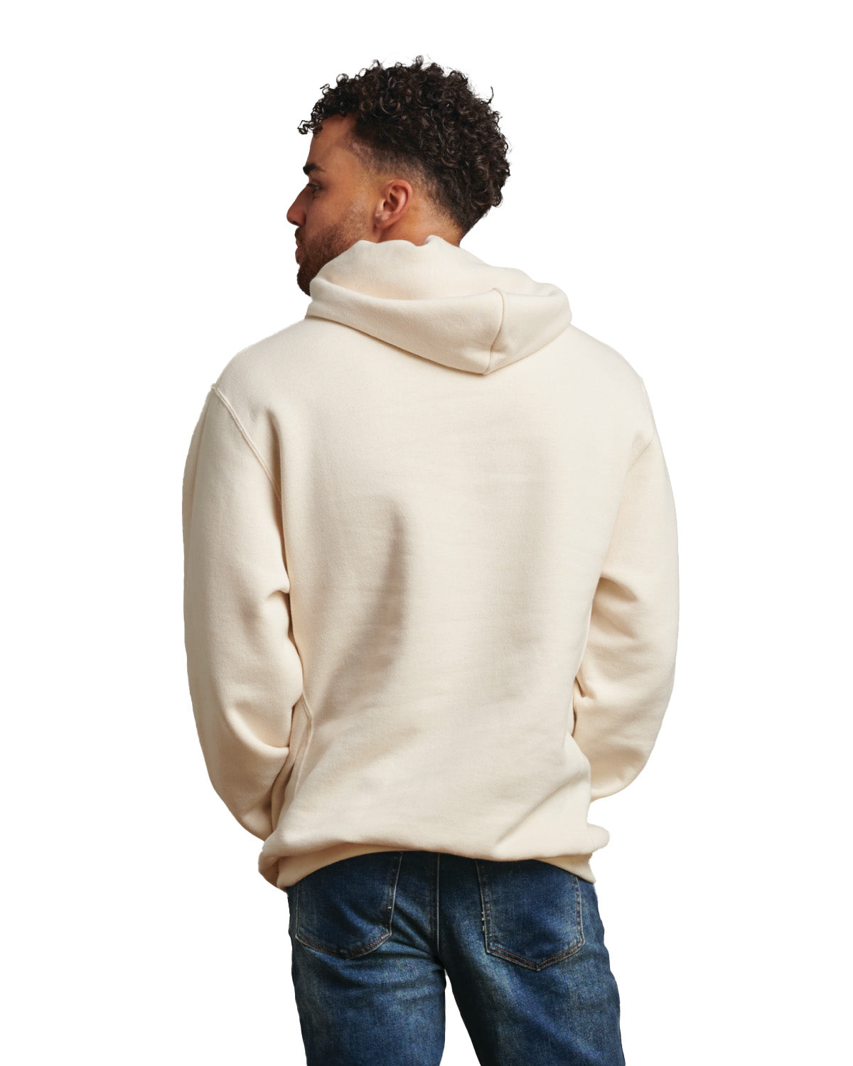 Dri Power® Hooded Pullover Sweatshirt - Vintage White