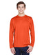 Team 365 TT11L - Men's Zone Performance Long-Sleeve T-Shirt - Sport Orange