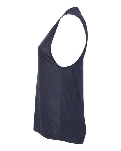 Women's Flowy Scoop Muscle Tank - Midnight