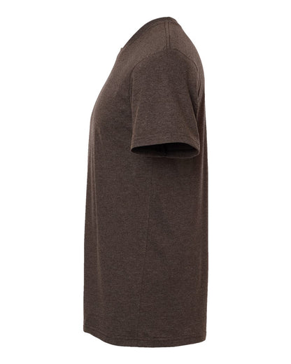 Unisex CVC T-Shirt - Heather Brown