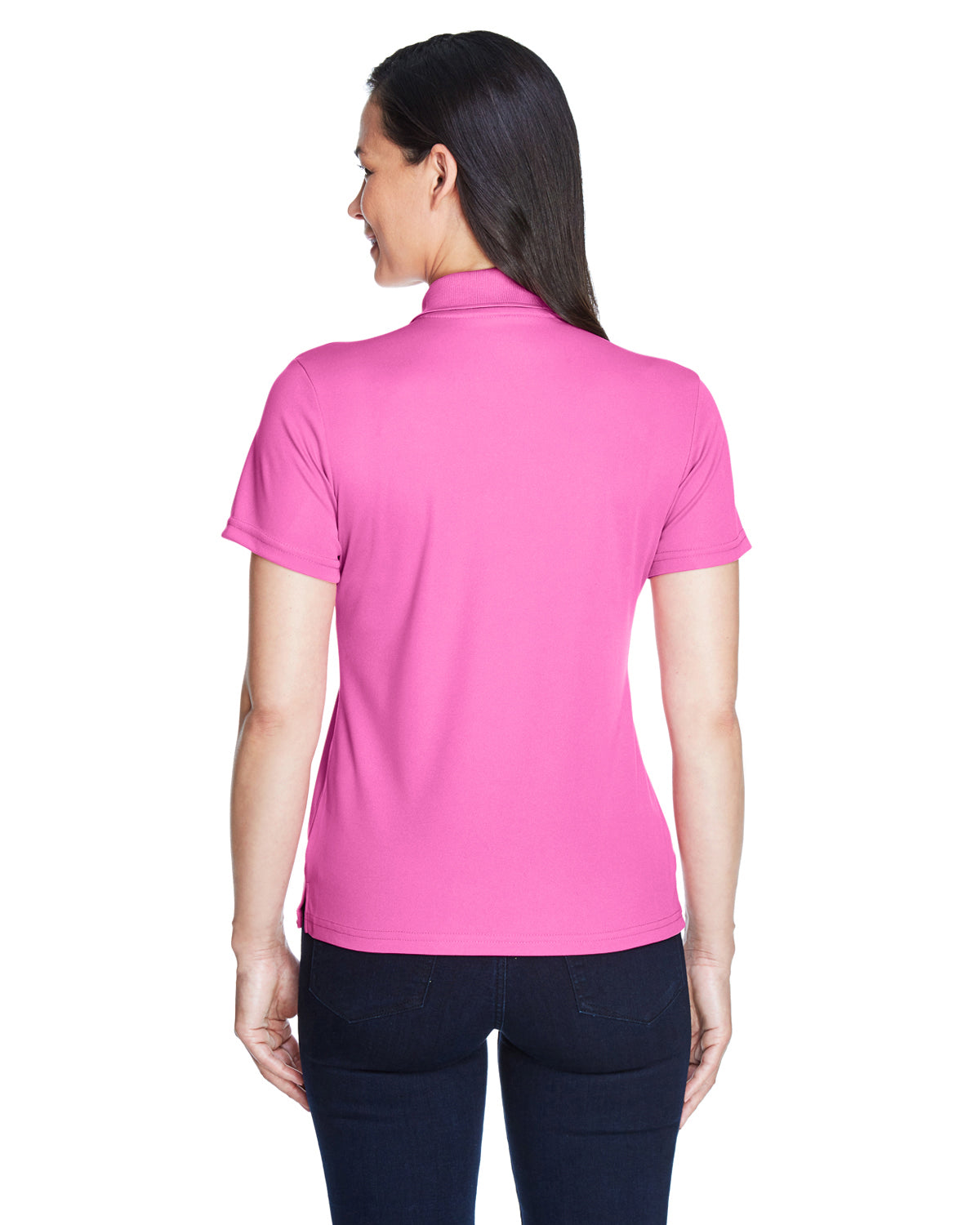 Women's Origin Performance Piqué Polo - Charity Pink Mp