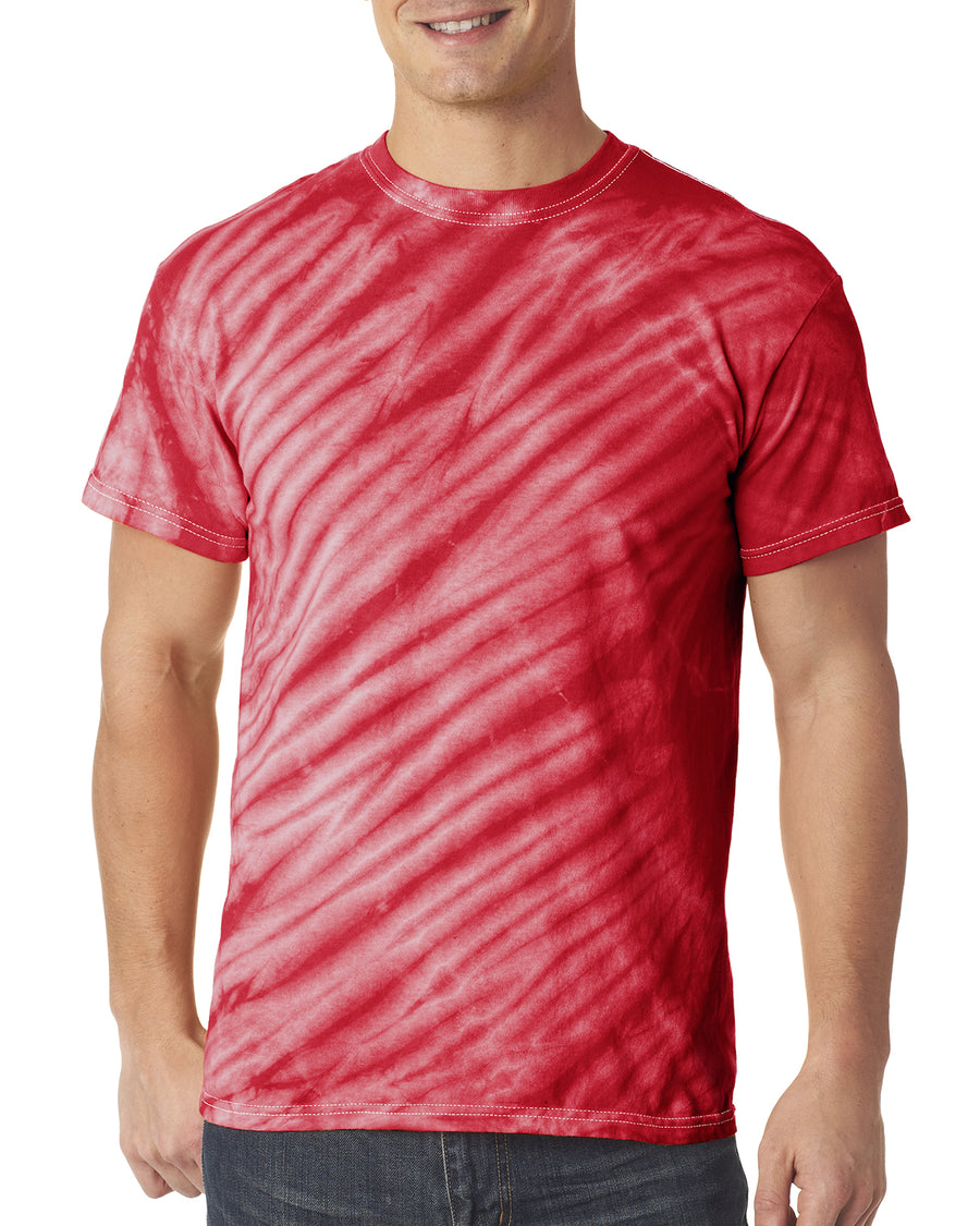 Unisex Tiger Stripe T-Shirt - Red