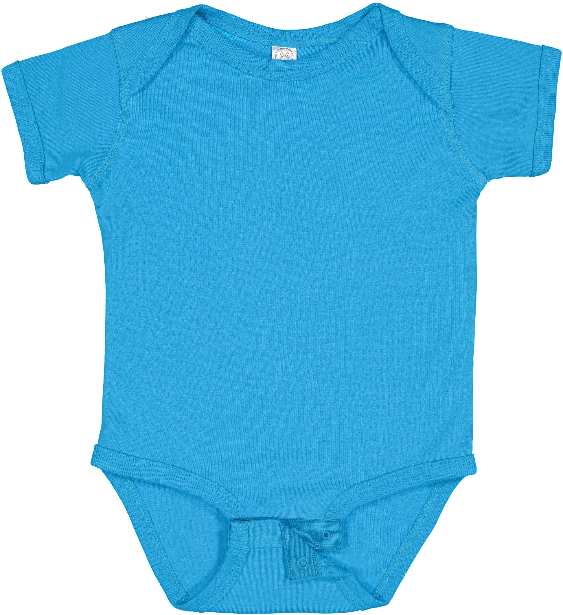Infant Baby Rib Bodysuit - Aqua