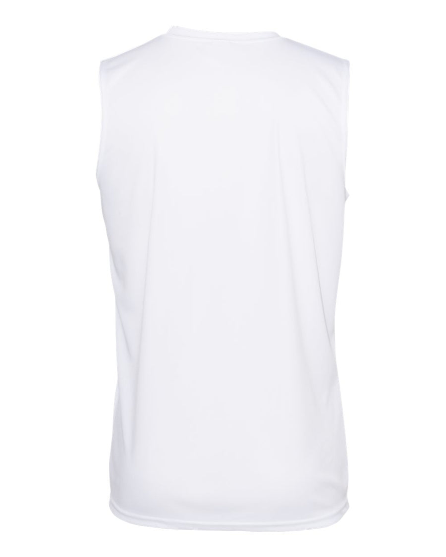 Sleeveless T-Shirt - White