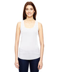 Women's Triblend Racerback Tank - White