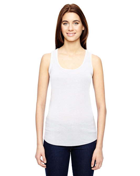 Women's Triblend Racerback Tank - White