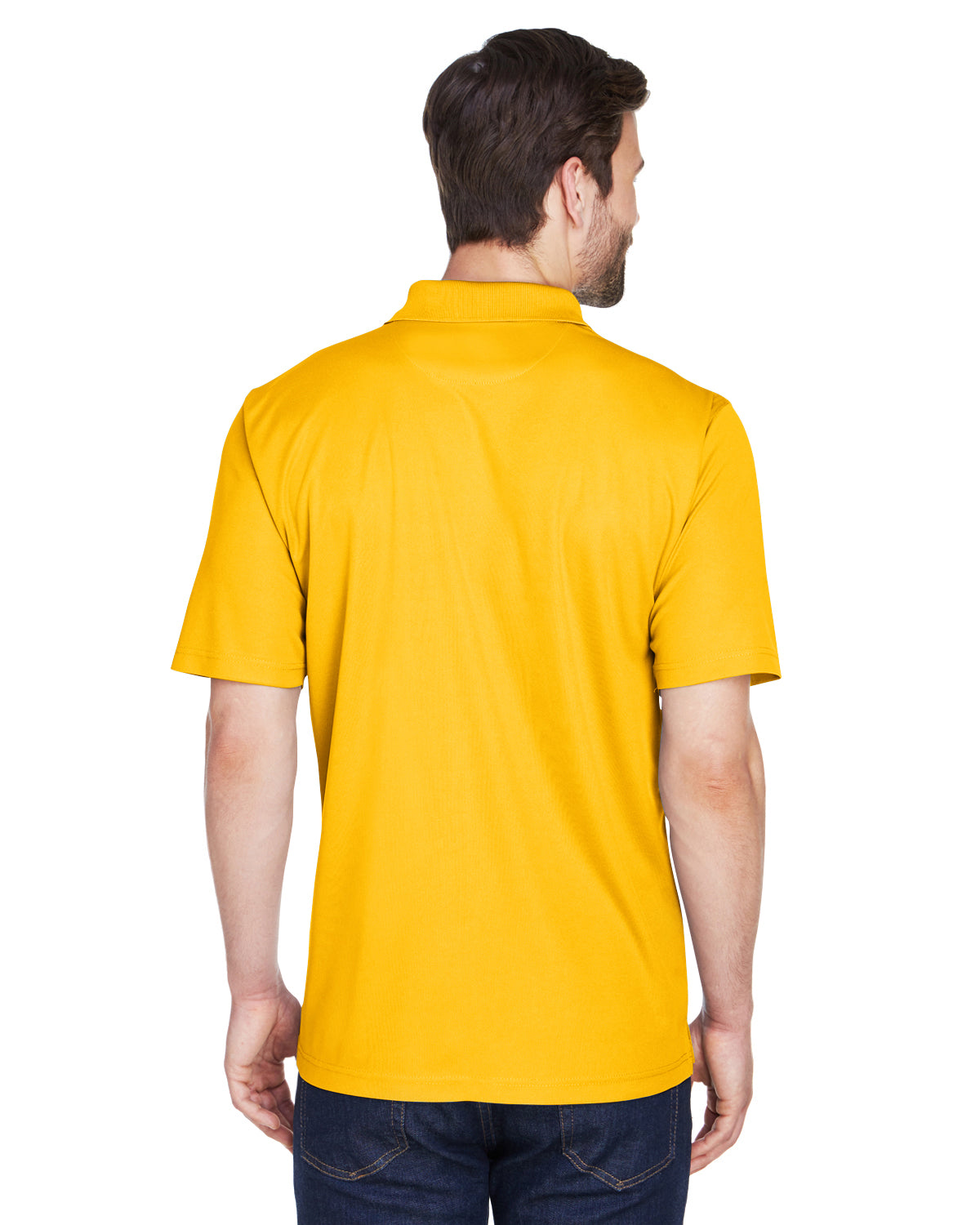 Men's Cool & Dry Mesh Piqué Polo - Gold