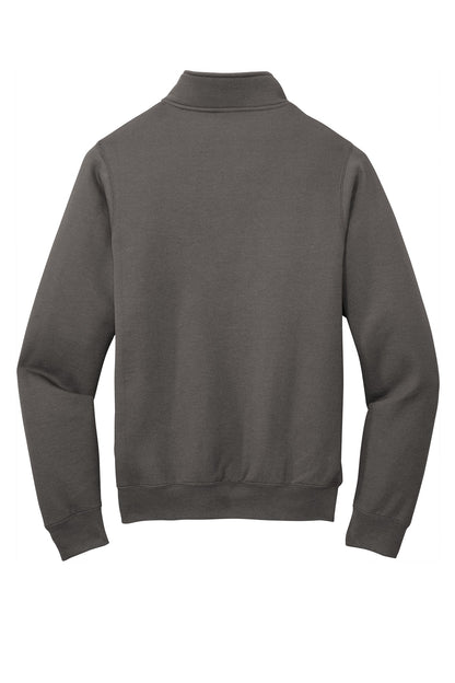 Unisex Core Fleece 1/4-Zip Pullover Sweatshirt - Charcoal