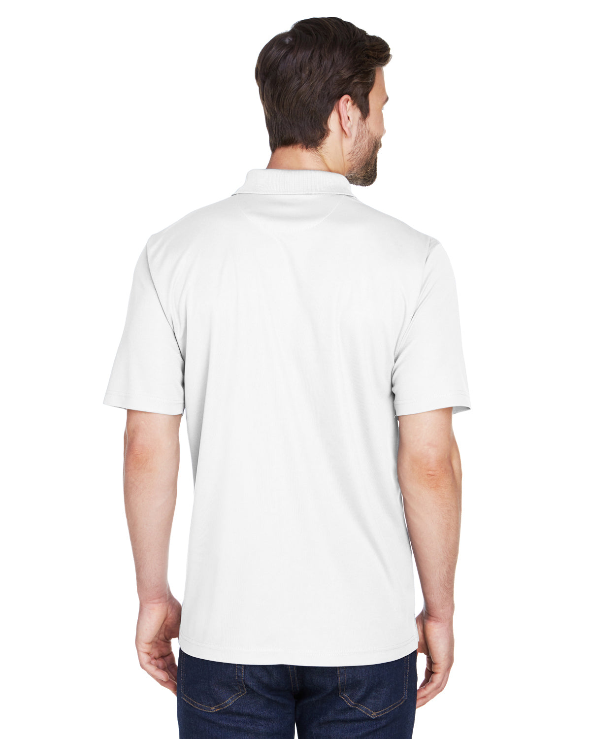 Men's Cool & Dry Mesh Piqué Polo - White