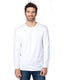 Threadfast Apparel 100LS - Unisex Ultimate Long-Sleeve T-Shirt - White