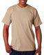 Bayside BA7100 - Unisex 100% Cotton Pocket T-Shirt - Sand
