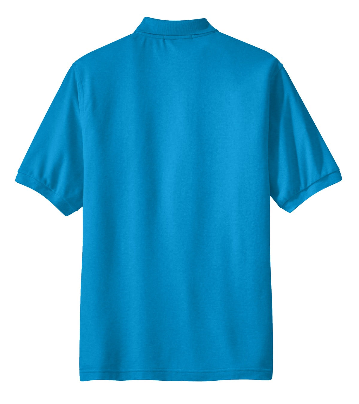 Unisex Silk Touch Polo - Turquoise