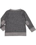 Toddler Harborside Melange French Terry Crew - Smoke Melange