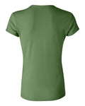 Women's Baby Rib Short-Sleeve T-Shirt - Leaf