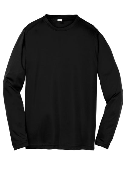 Youth Long Sleeve PosiCharge Competitor Tee - Black