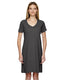 LAT 3522 - Women's V-Neck Cover-Up - Vintage Smoke