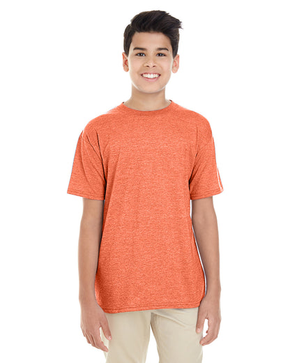 Youth Softstyle�� 4.5 oz. T-Shirt - Heather Orange