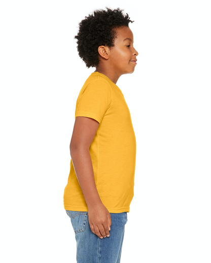 Youth Jersey T-Shirt - Heather Yellow Gold