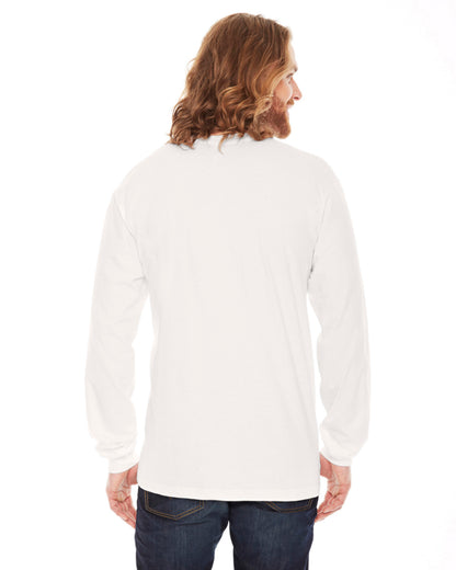 Unisex Fine Jersey Long-Sleeve T-Shirt - Creme