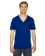 American Apparel 2456W - Unisex Fine Jersey Short-Sleeve V-Neck T-Shirt - Lapis