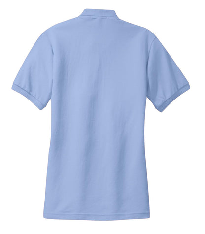 Women's Silk Touch Polo - Light Blue