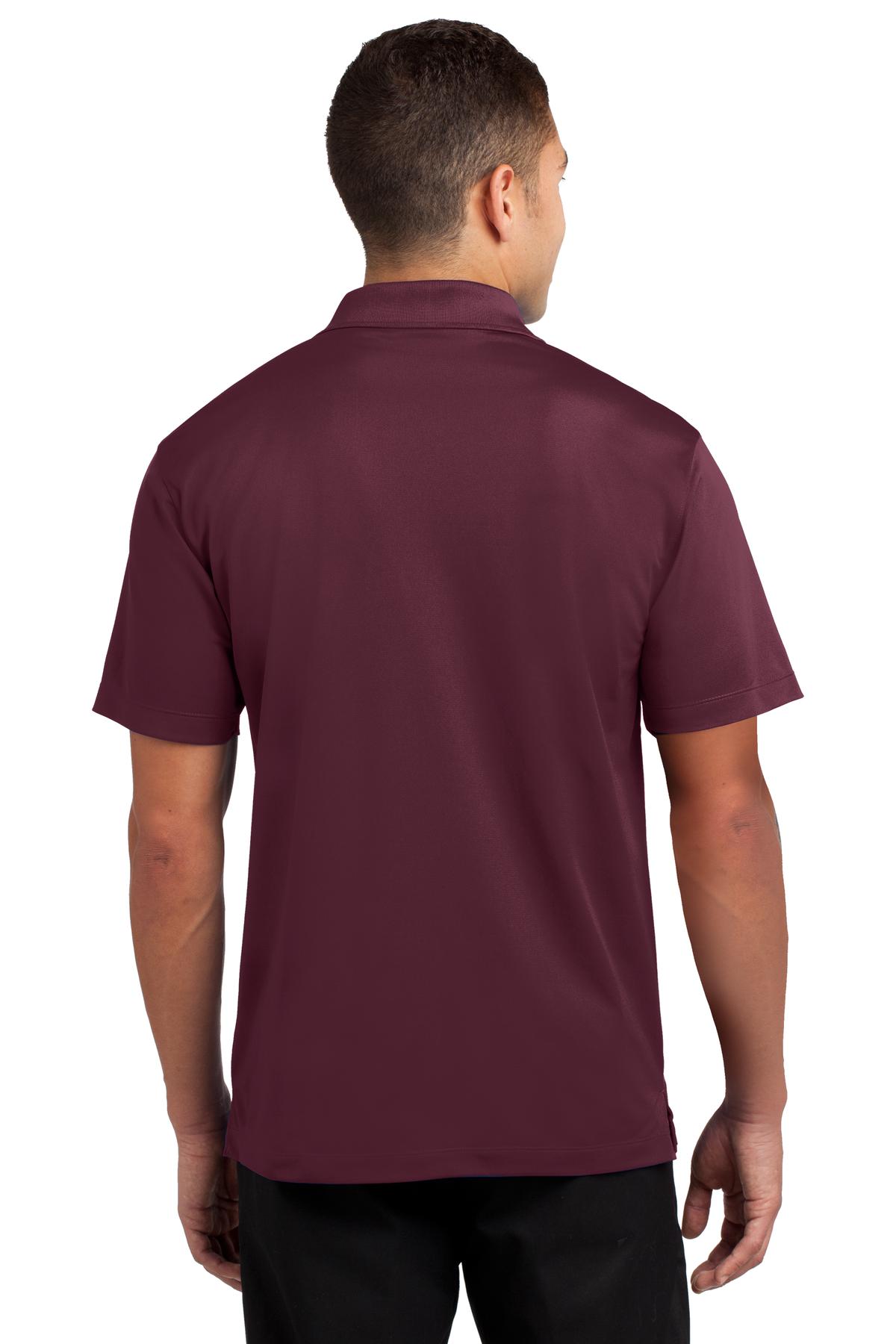 Men's Micropique Sport-Wick Polo - Maroon