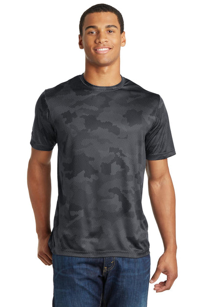 Unisex CamoHex Tee - Iron Gray