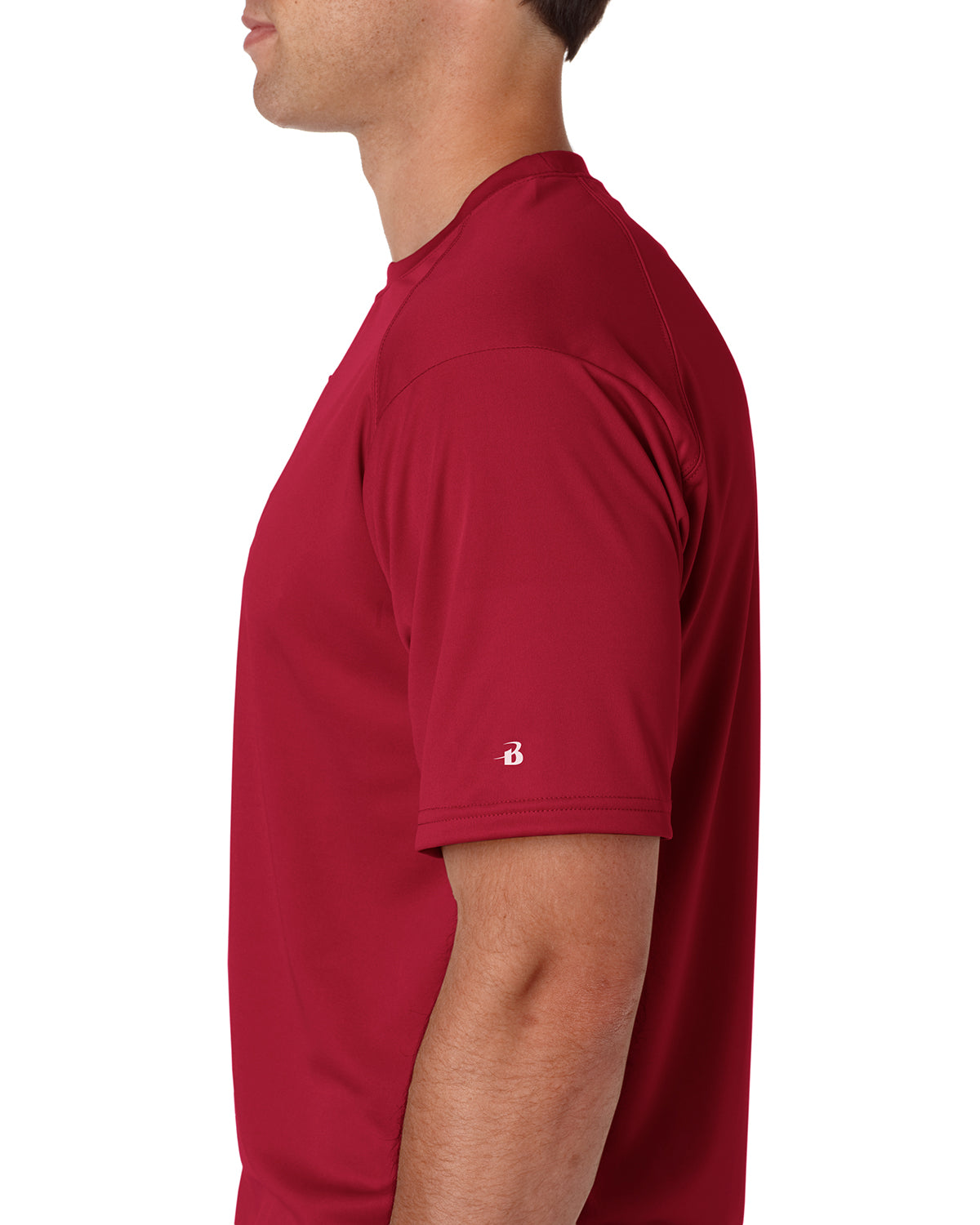 B-Core Sport Shoulders T-Shirt - Cardinal Red