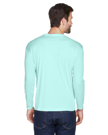 Unisex Cool & Dry Sport Long-Sleeve Performance Interlock T-Shirt - Sea Frost