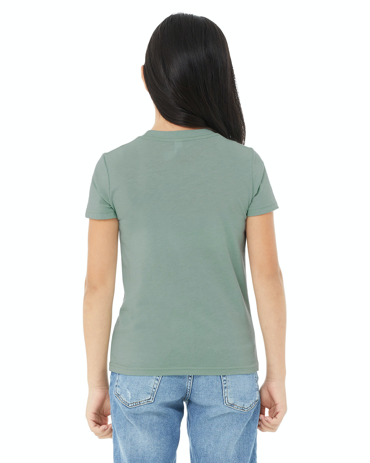Youth Jersey T-Shirt - Heather Dusty Blue
