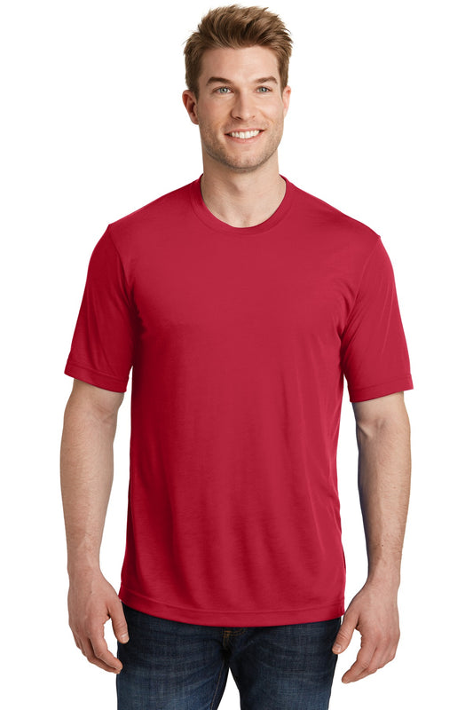 Unisex PosiCharge Competitor Cotton Touch Tee - Deep Red