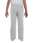 Youth Heavy Blend™ 50/50 Open-Bottom Sweatpants - Sport Gray