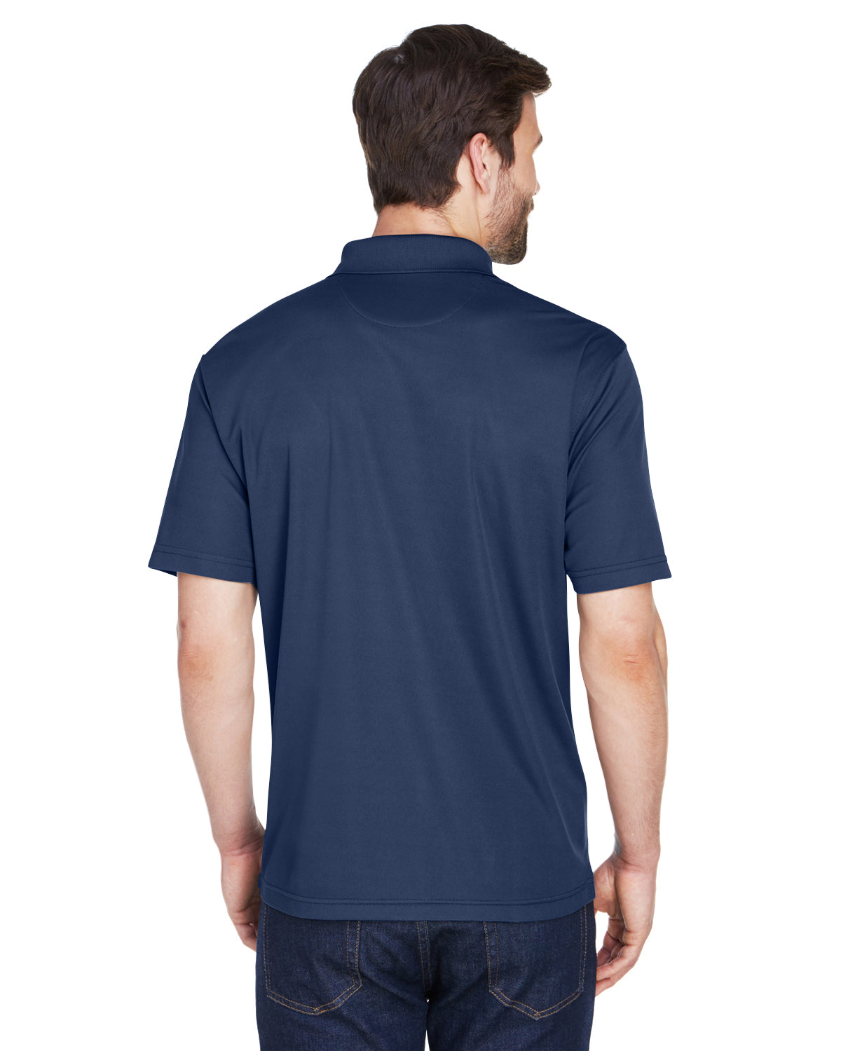 Men's Cool & Dry Mesh Piqué Polo - Navy