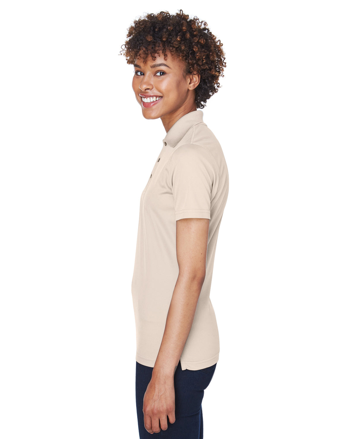 Women's Cool & Dry Mesh Piqué Polo - Stone