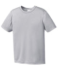 Youth PosiCharge Competitor Tee - Silver
