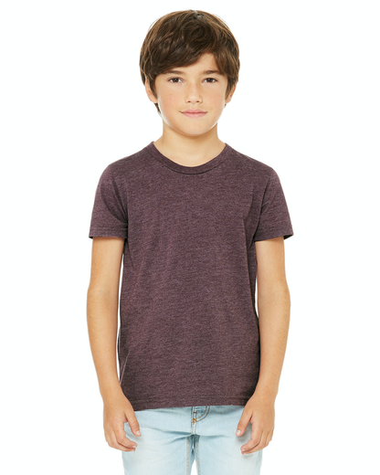 Youth Jersey T-Shirt - Heather Maroon