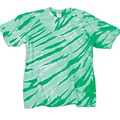 Youth One Color Tiger Stripe T-Shirt - Kelly Green